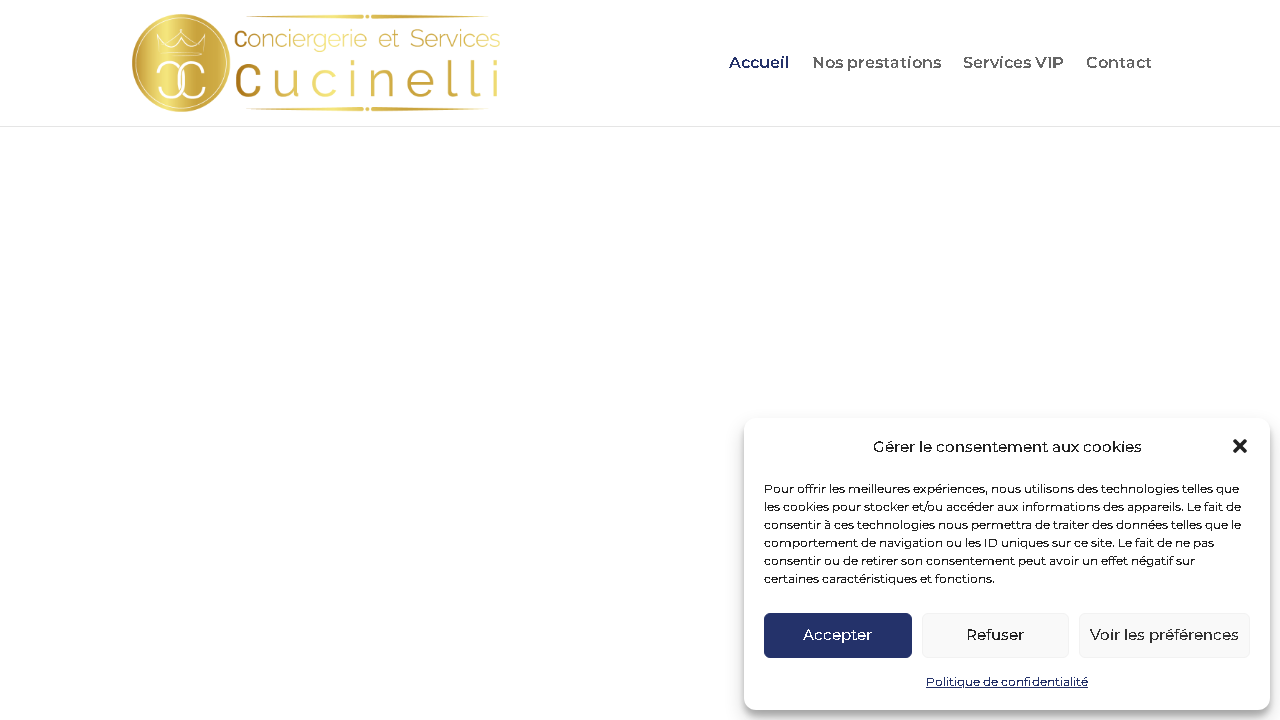 Capture d'écran de http://www.conciergerieservices.com